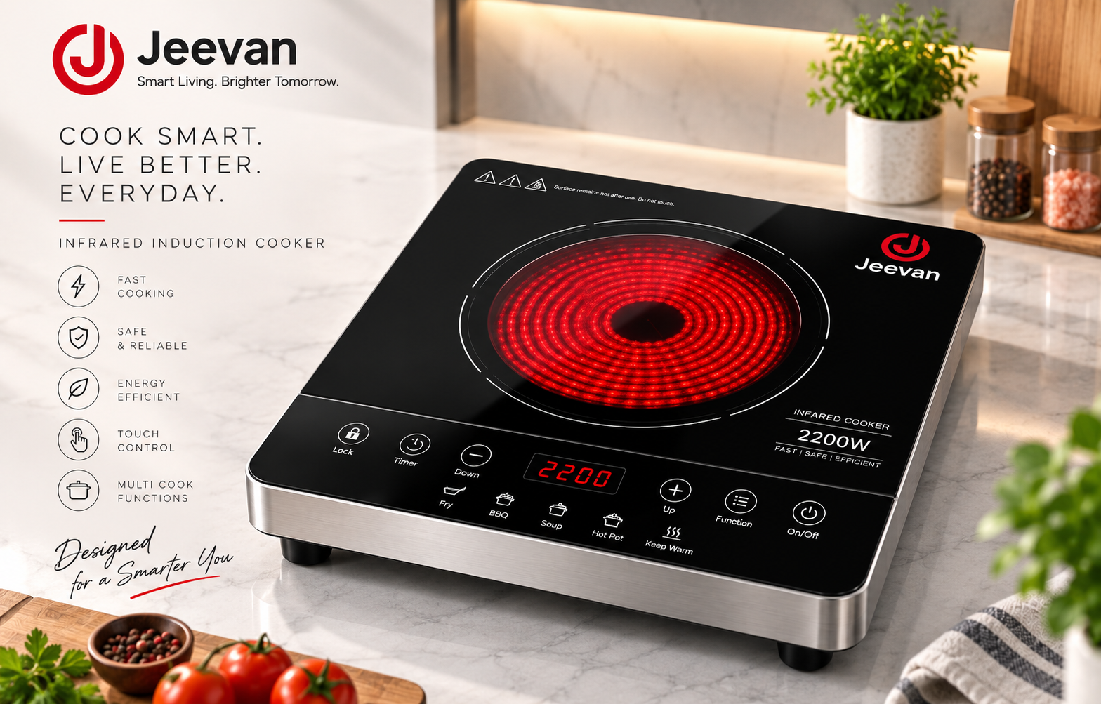 Jeevan Smart Life Mixer Grinder Premium View