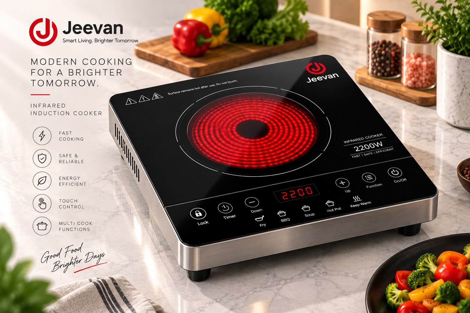 Jeevan Smart Life Mixer Grinder Premium View
