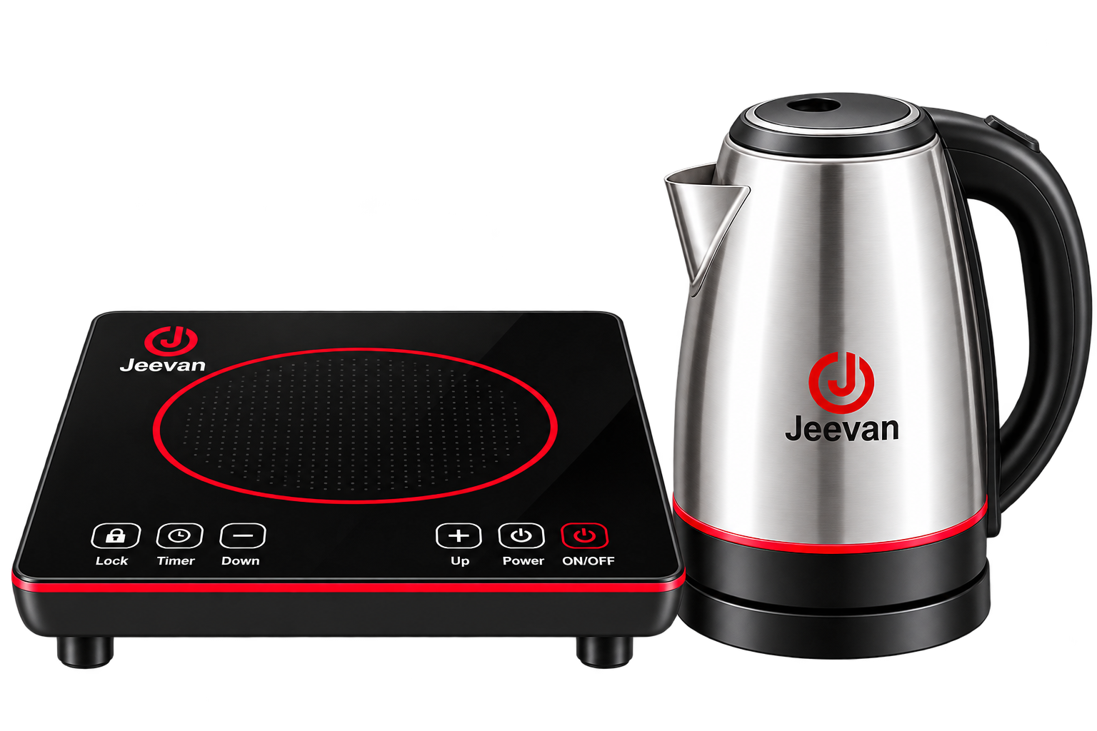 Jeevan Smart Life Infrared Induction Cooktops and Electric Kettles