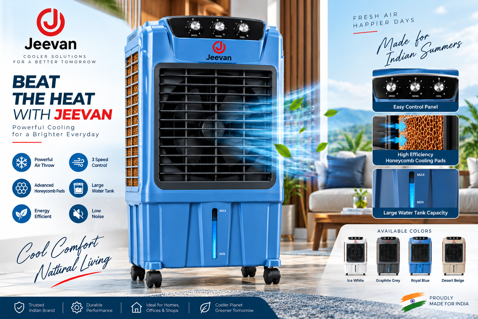 Jeevan Smart Life Mixer Grinder Premium View