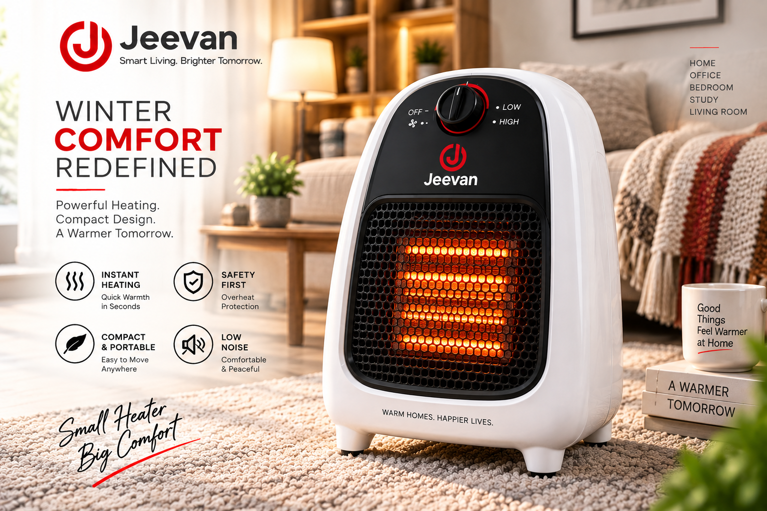 Jeevan Smart Life Mixer Grinder Side View