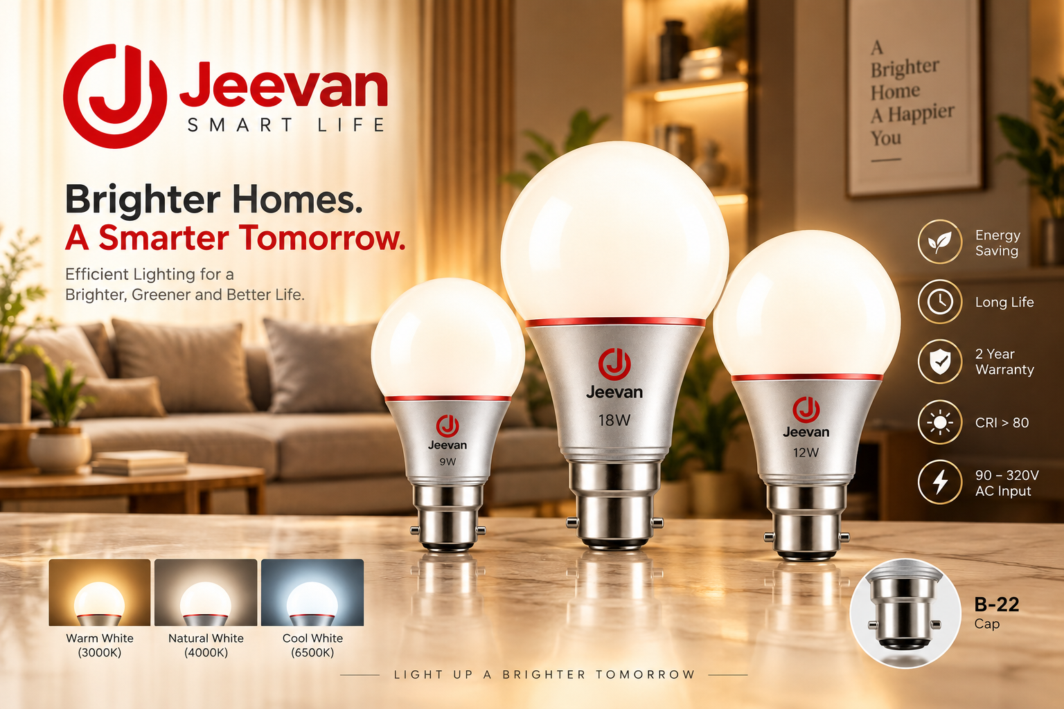 Jeevan Smart Life LED Bulbs