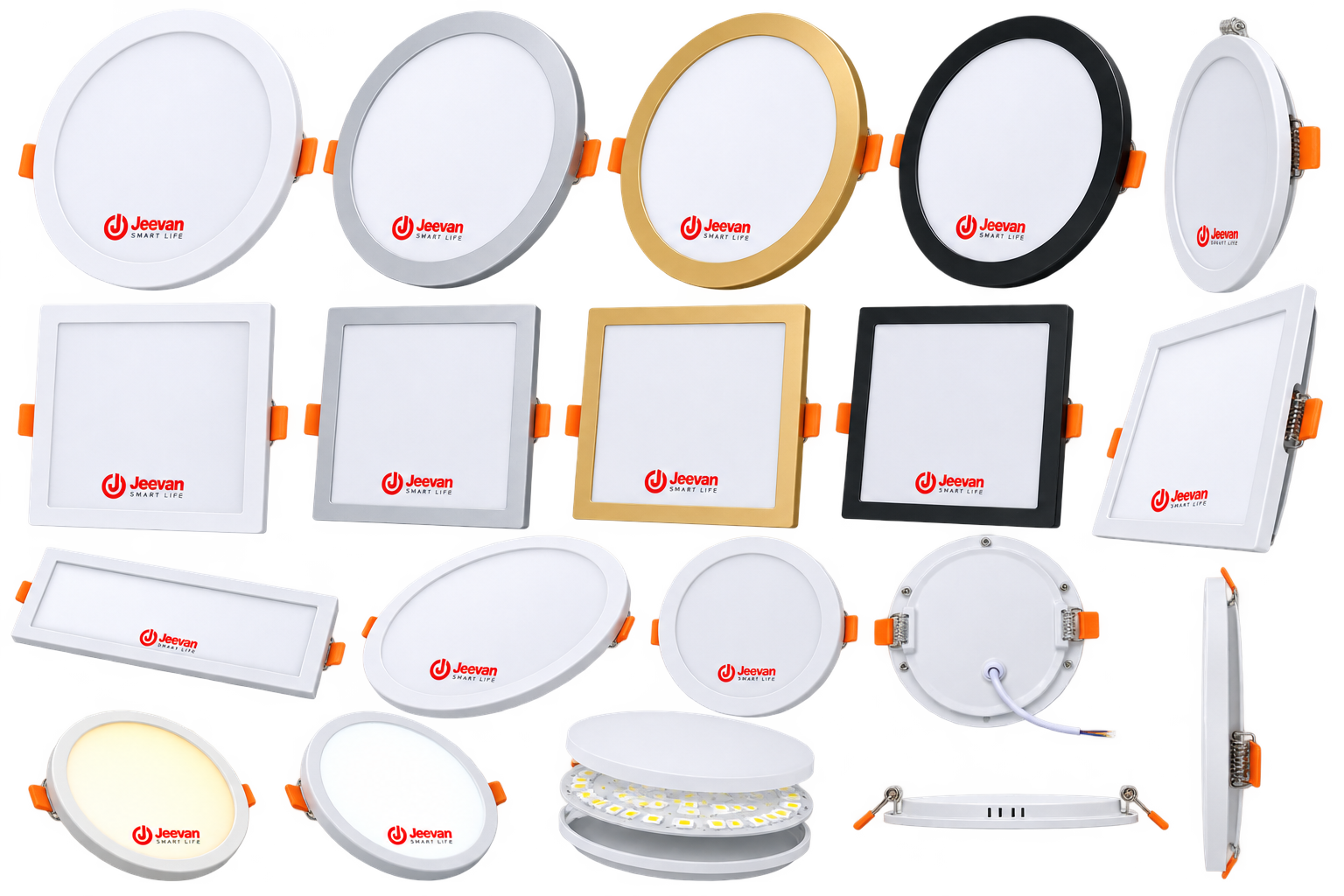 Jeevan Smart Life Slim Panel Lights